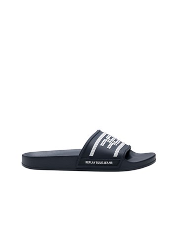 Replay TAMNO PLAVE REPLAY MUŠKE NATIKAČE S 3D NATPISOM - 1