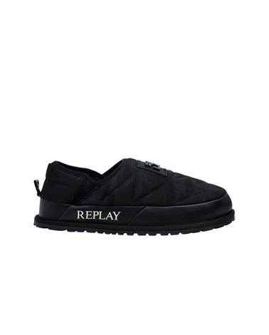 Replay home camo muške papuče u crnoj boji