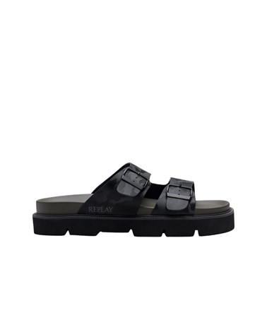 Replay hallan camo muške sandale