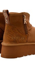 SMEĐE CHIC ZIP 26 GLEŽNJAČE S PLATFORMOM I ZATVARAČEM - 3