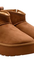 SMEĐE CHIC ZIP 26 GLEŽNJAČE S PLATFORMOM I ZATVARAČEM - 2