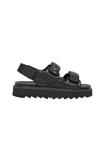 Replay NEW ALICANTE PADDED CRNE SANDALE  - 1