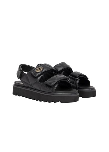 Replay NEW ALICANTE PADDED CRNE SANDALE  - 2