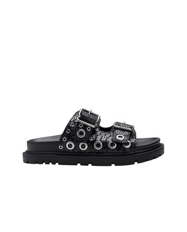 Replay jade eye crne ženske sandale