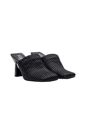 Replay MARTHE SABOT ŽENSKE CIPELE NA PETU U CRNOJ BOJI  - 2