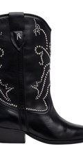 NYMES STUDS CRNE KAUBOJKE S ZAKOVICAMA - 1