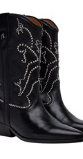 NYMES STUDS CRNE KAUBOJKE S ZAKOVICAMA - 2