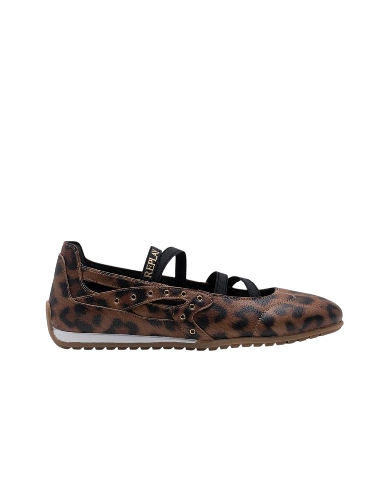 Replay LOLY W LEO TENISICE BALERINKE S LEOPARD UZORKOM  - 1