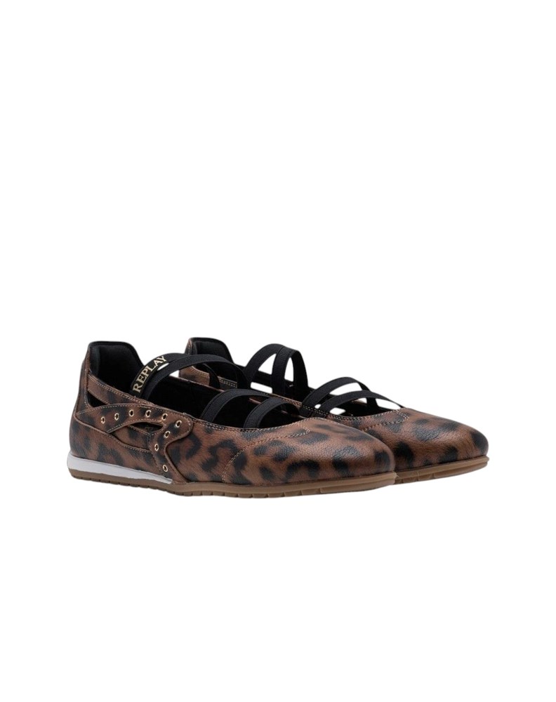 Replay LOLY W LEO TENISICE BALERINKE S LEOPARD UZORKOM  - 2