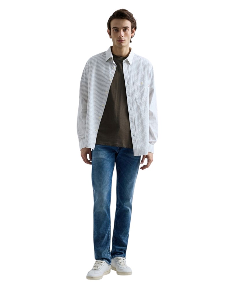 Replay GROVER HYPERFLEX STRAIGHT-FIT JEANS MA972Z 661 16A - 1