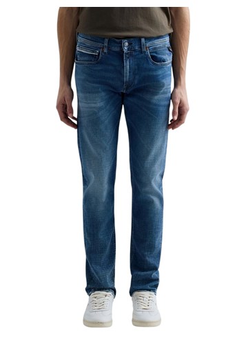 Replay GROVER HYPERFLEX STRAIGHT-FIT JEANS MA972Z 661 16A - 2