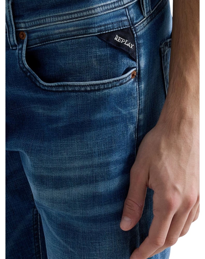 Replay GROVER HYPERFLEX STRAIGHT-FIT JEANS MA972Z 661 16A - 7