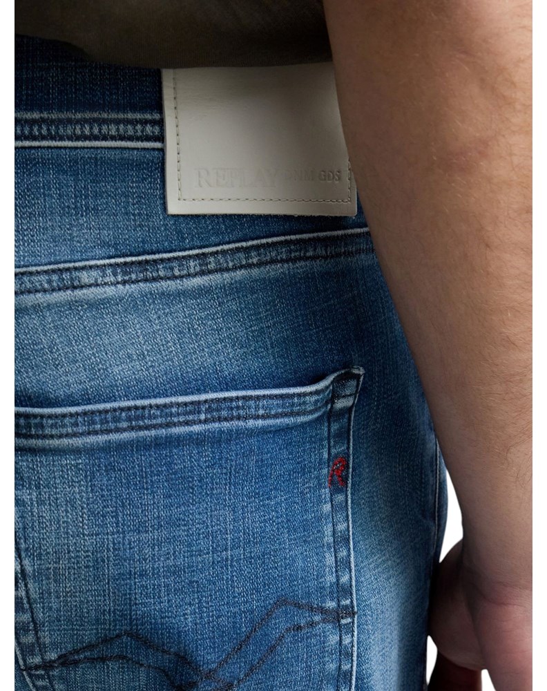 Replay GROVER HYPERFLEX STRAIGHT-FIT JEANS MA972Z 661 16A - 8