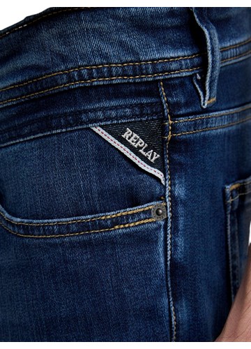 Replay GROVER STRAIGHT-FIT KRATKE JEANS HLAČE M1072  685 192 - 6