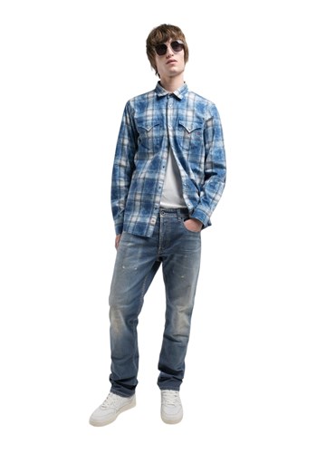 Replay GROVER STRAIGHT FIT JEANS MA972X 889 86S - 1
