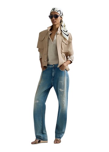Replay HALIA RELAXED STRAIGHT FIT JEANS WA546  940197R - 1