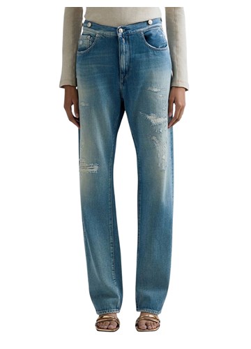 Replay HALIA RELAXED STRAIGHT FIT JEANS WA546  940197R - 2