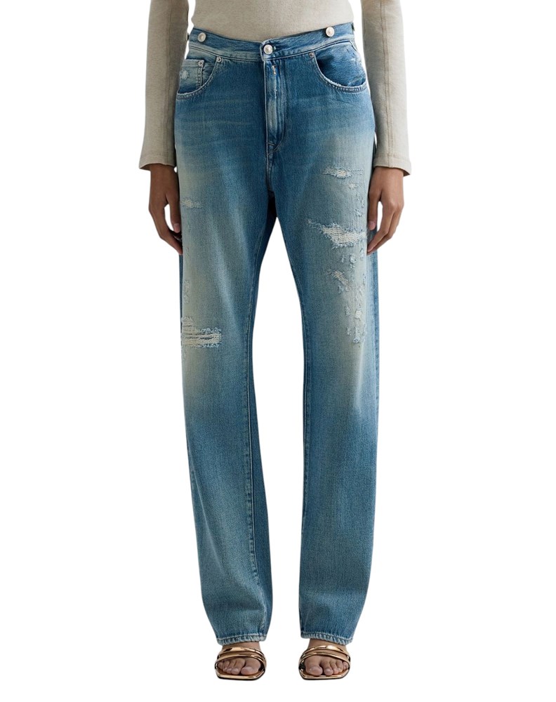 Replay HALIA RELAXED STRAIGHT FIT JEANS WA546  940197R - 2