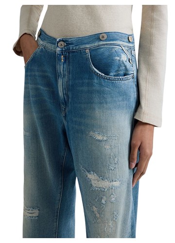 Replay HALIA RELAXED STRAIGHT FIT JEANS WA546  940197R - 6