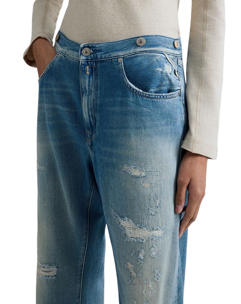Replay HALIA RELAXED STRAIGHT FIT JEANS WA546  940197R - 6