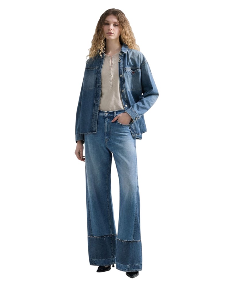 Replay IDALYA WIDE-LEG JEANS WA545  10374 - 1