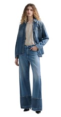 IDALYA WIDE-LEG JEANS WA545  10374 - 1
