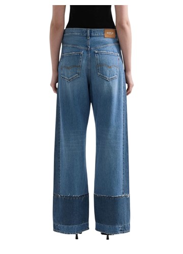 Replay IDALYA WIDE-LEG JEANS WA545  10374 - 3