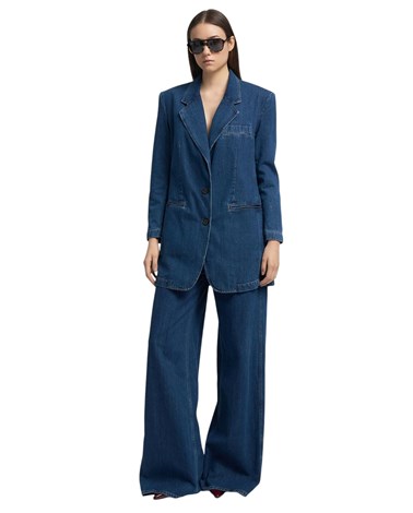 Replay jeans hlače sa širokom nogavicom w8247  912 909