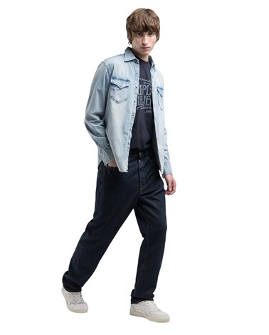 Replay jeans košulja u western stilu