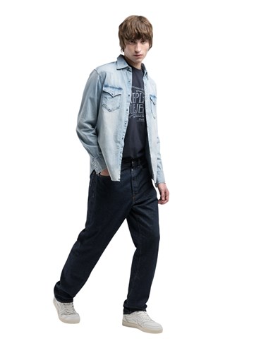Replay JEANS KOŠULJA U WESTERN STILU - 1