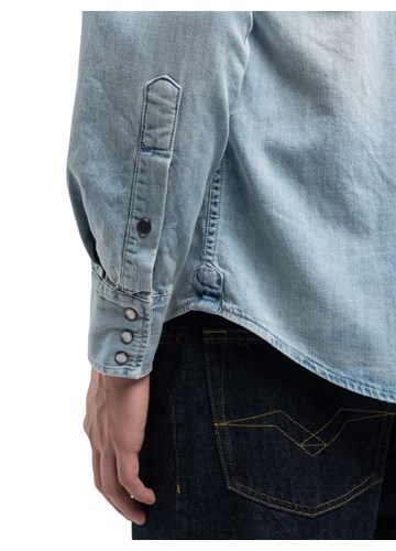 Replay JEANS KOŠULJA U WESTERN STILU - 5