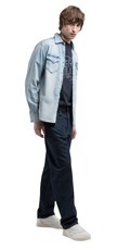 JEANS KOŠULJA U WESTERN STILU - 6