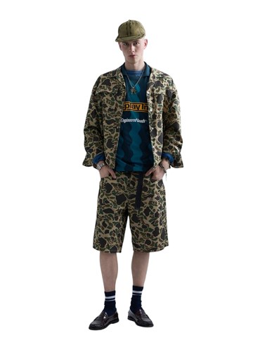 Replay REPLAY INC. UNISEX KRATKE HLAČE S CAMO UZORKOM  - 1