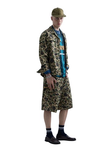 Replay REPLAY INC. UNISEX KRATKE HLAČE S CAMO UZORKOM  - 4
