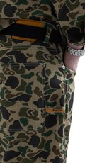REPLAY INC. UNISEX KRATKE HLAČE S CAMO UZORKOM  - 6