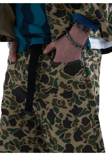 Replay REPLAY INC. UNISEX KRATKE HLAČE S CAMO UZORKOM  - 7