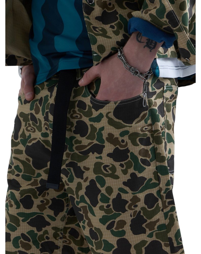 Replay REPLAY INC. KRATKE HLAČE S CAMO UZORKOM  - 7