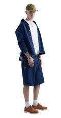 REPLAY INC. UNISEX STRAIGHT FIT KRATKE TRAPER HLAČE  - 4