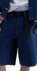 REPLAY INC. UNISEX STRAIGHT FIT KRATKE TRAPER HLAČE  - 6