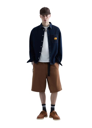 Replay REPLAY INC. UNISEX STRAIGHT FIT SLATER KRATKE HLAČE  - 1