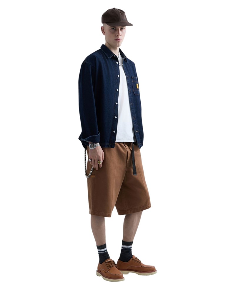 Replay REPLAY INC. UNISEX STRAIGHT FIT SLATER KRATKE HLAČE  - 4