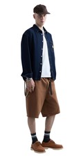 REPLAY INC. UNISEX STRAIGHT FIT SLATER KRATKE HLAČE  - 4