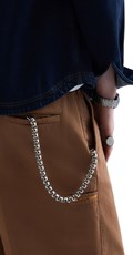 REPLAY INC. UNISEX STRAIGHT FIT SLATER KRATKE HLAČE  - 6