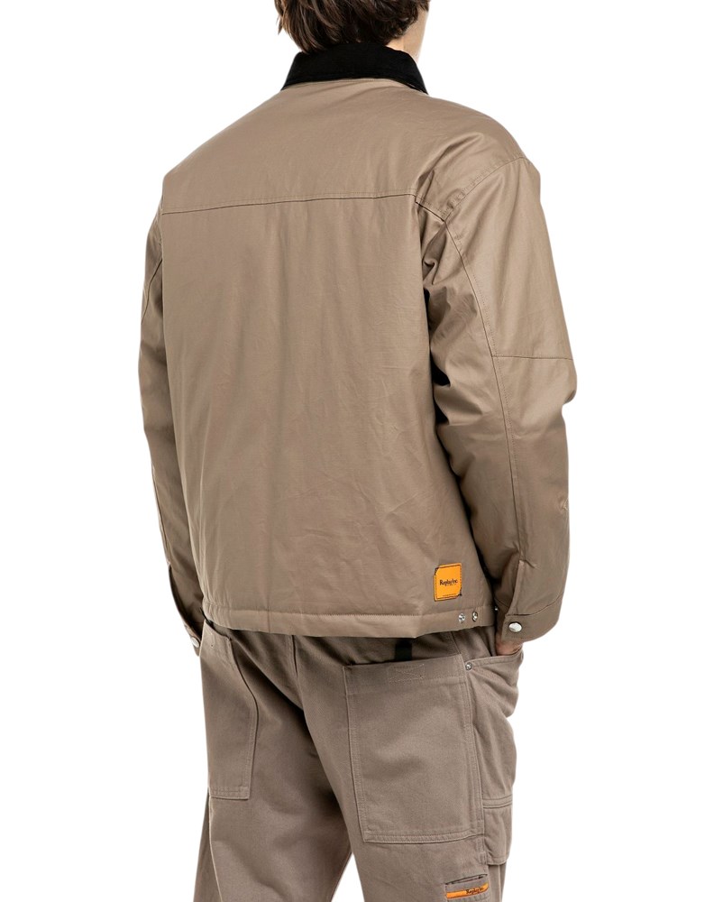 Replay REPLAY INC. UNISEX MILLER JAKNA OD VOŠTANOG PAMUKA S VINTAGE DETALJIMA - 2