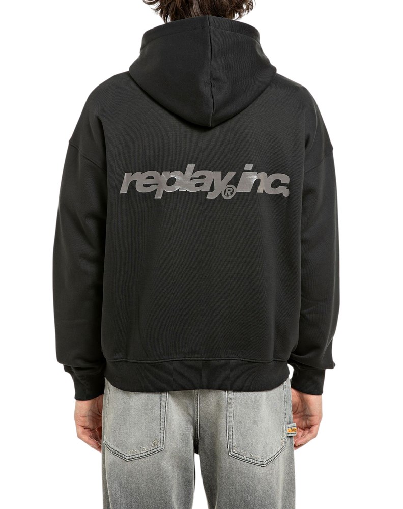 Replay REPLAY INC. UNISEX OVERSIZED SWEATSHIRT S TISKOM - 2