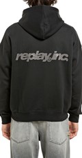 REPLAY INC. UNISEX OVERSIZED SWEATSHIRT S TISKOM - 2
