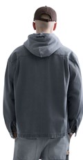 REPLAY INC. UNISEX WELDER KOŠULJA OD TAMNOG TRAPERA - 3