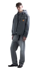 REPLAY INC. UNISEX WELDER KOŠULJA OD TAMNOG TRAPERA - 4