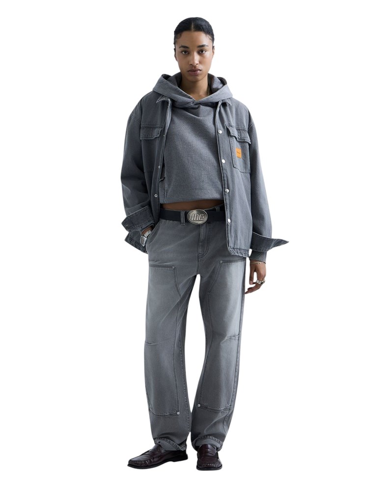 Replay REPLAY INC. UNISEX WELDER KOŠULJA OD TAMNOG TRAPERA - 7
