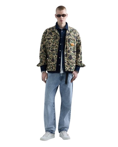 Replay replay inc. unisex welder košulja s camo uzorkom